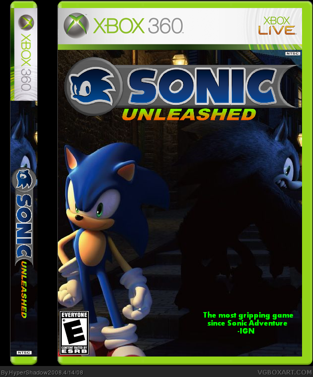 Sonic Unleashed. →. ←. Box Cover. 