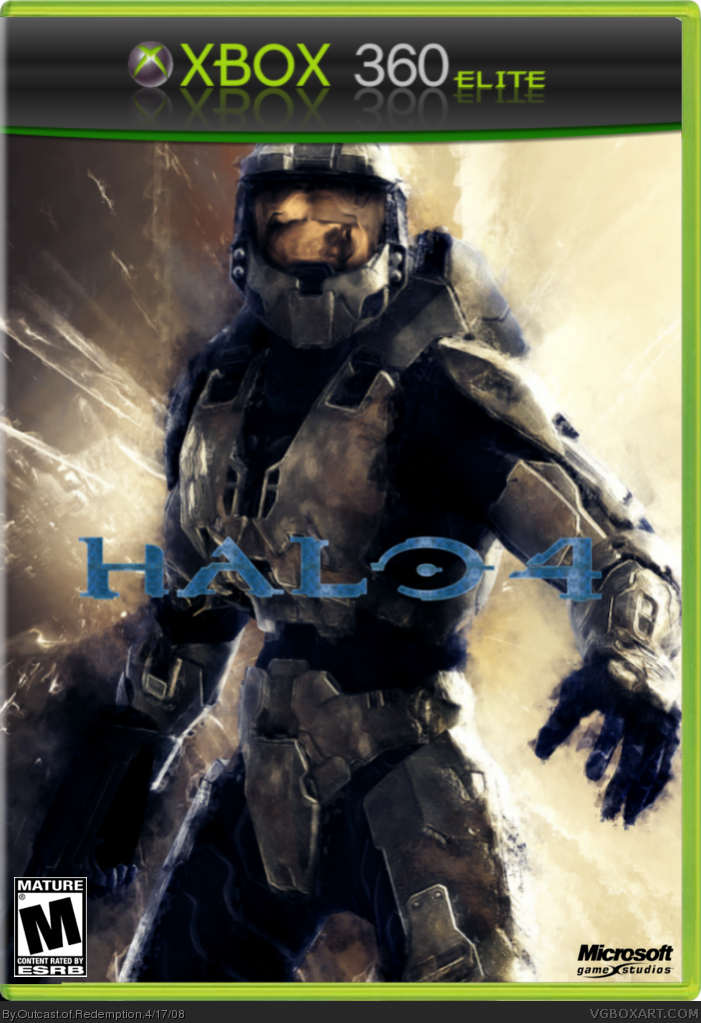 Halo 4 Xbox 360 Box Art Cover by Outcast of Redemption