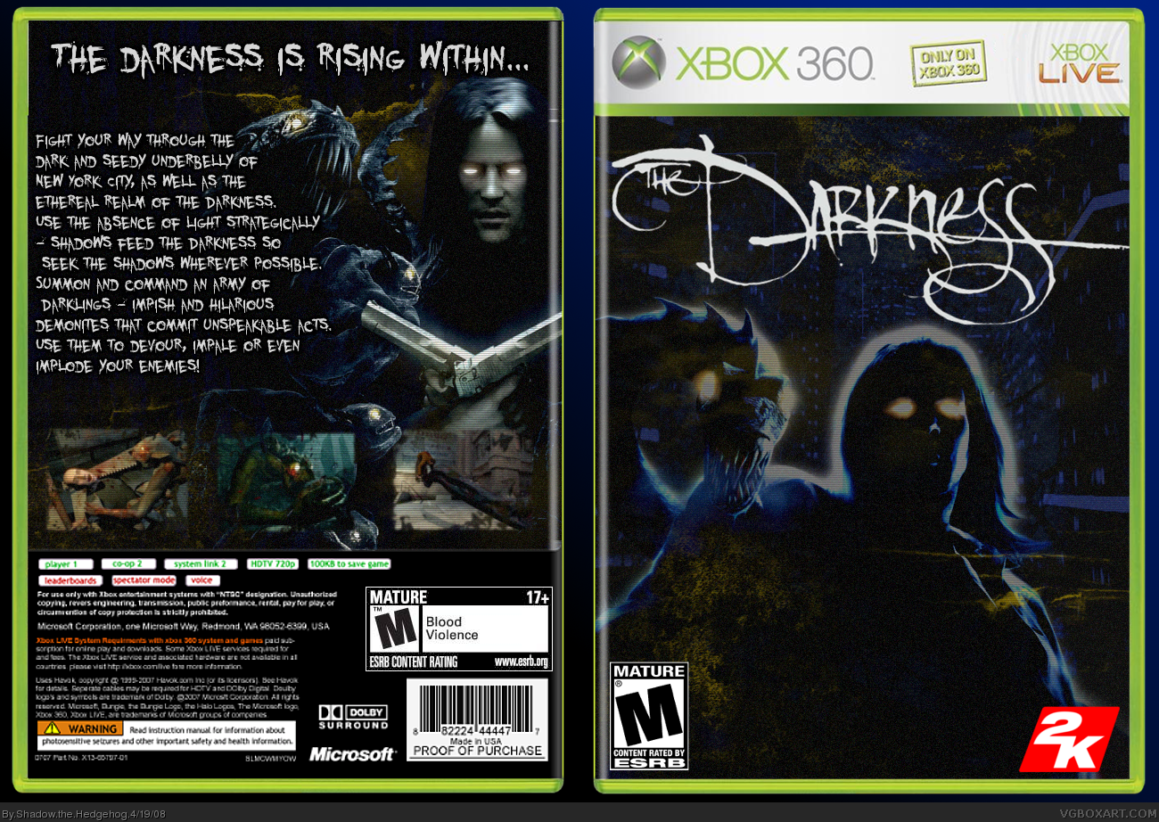 True darkness 1.16 5. Диск на Xbox 360 the Darkness 2. From the Darkness игра обложка. The Darkness ps3 обложка. Darkness Xbox 360 диск.