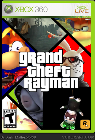 Grand Theft Rayman box cover
