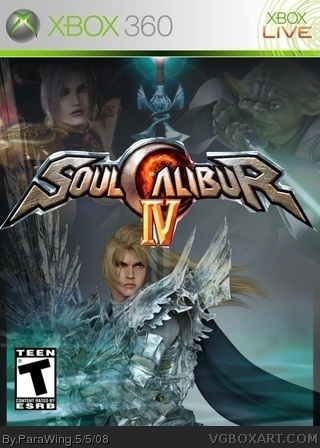 Soul Calibur IV box art cover