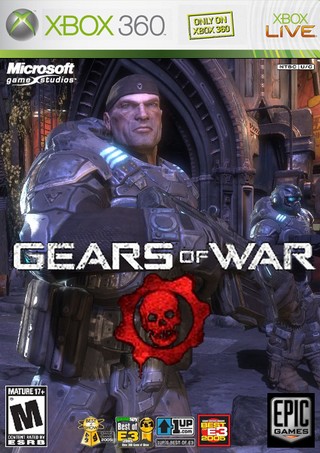 Gears of War Xbox 360 Box Art Cover by [Deleted]