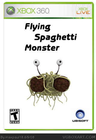 Flying Spaghetti Monster box cover