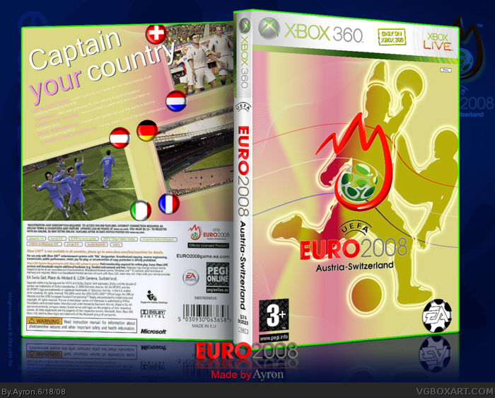 Euro 2008 box art cover