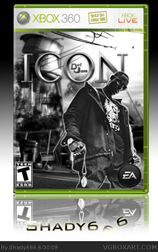 Def Jam: Icon Xbox 360 Box Art Cover by Shady666