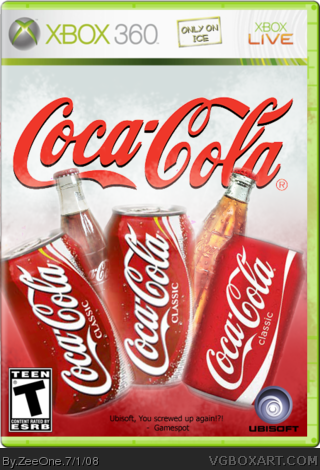 Coca Cola: The Game box cover