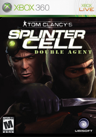 Tom Clancys Splinter Cell Double Agent Xbox 360 Box Art