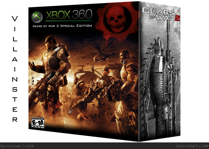 Gears of War 2 Special Edition XBOX 360 box art cover