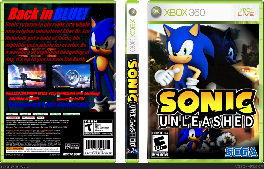10. Sonic Unleashed. →. ←. 5,152. 