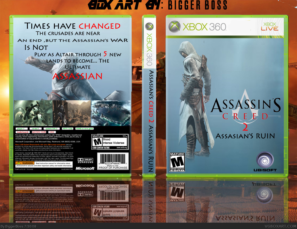 Assasins Creed 2 box cover