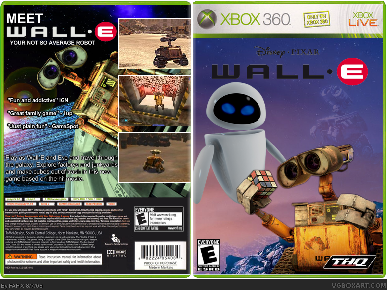 Wall-E box cover