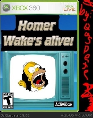 Homer Wake's alive box cover