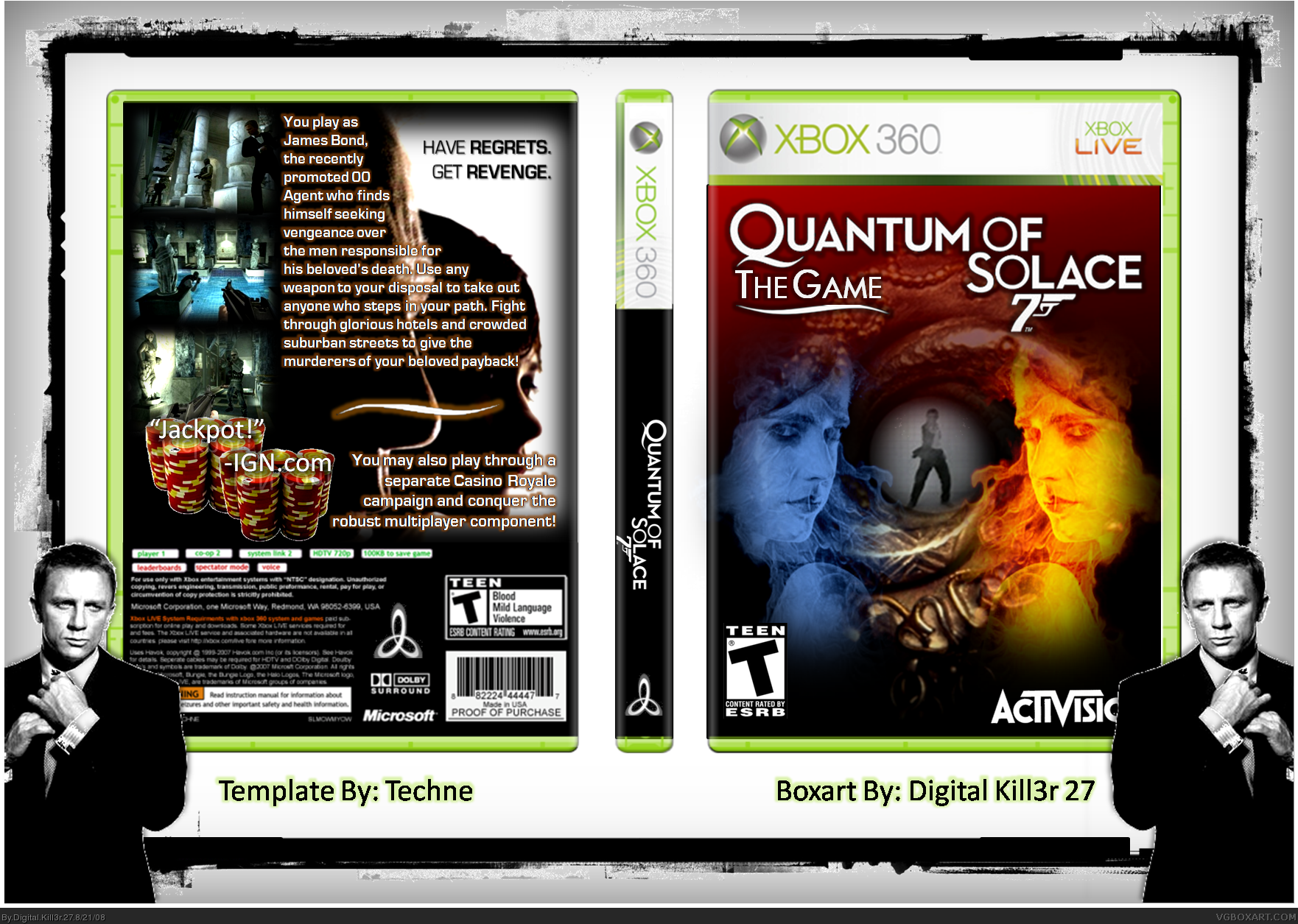 Quantum of Solace box cover