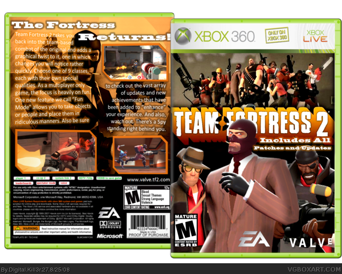 does anyone play team fortress 2 xbox 360