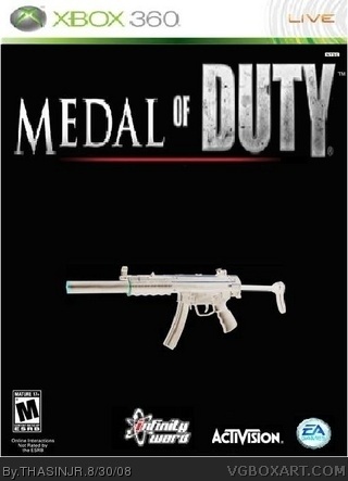 Medal Of Duty box cover