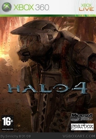 Halo 4 Xbox 360 Box Art Cover by Smiichy
