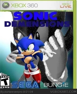 Sonic Dimensions box art cover