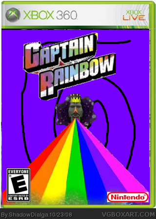 Captain Rainbow box cover