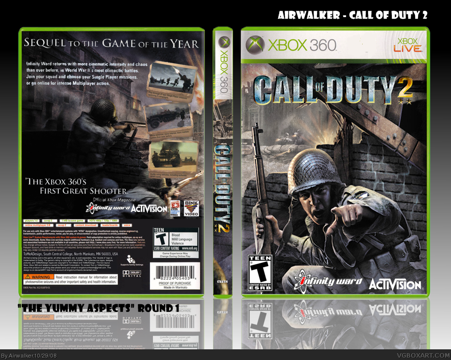Call of Duty 2 box cover