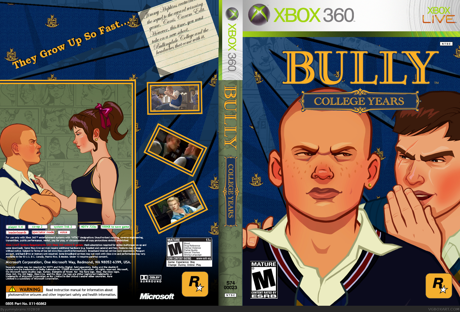 bully scholarship edition 100 save game xbox 360