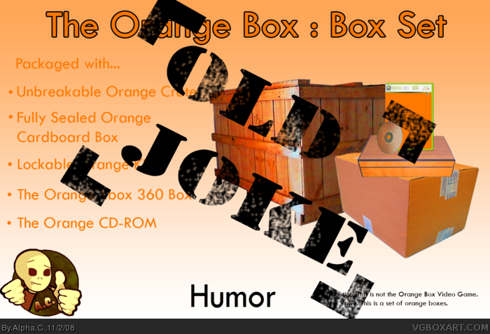 The Orange Box : Box Set box art cover