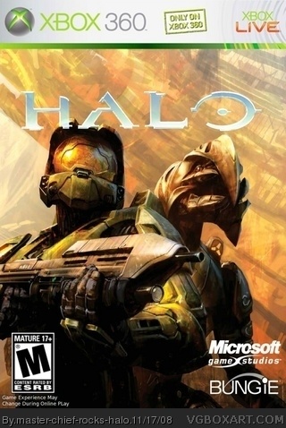 Halo 4 Xbox 360 Box Art Cover by master-chief-rocks-halo