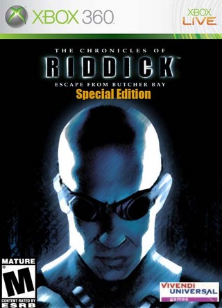 Verhuizer verkiezing Werkloos The Chronicles of Riddick: Escape From Butcher Bay Xbox 360 Box Art Cover  by acdcrocks