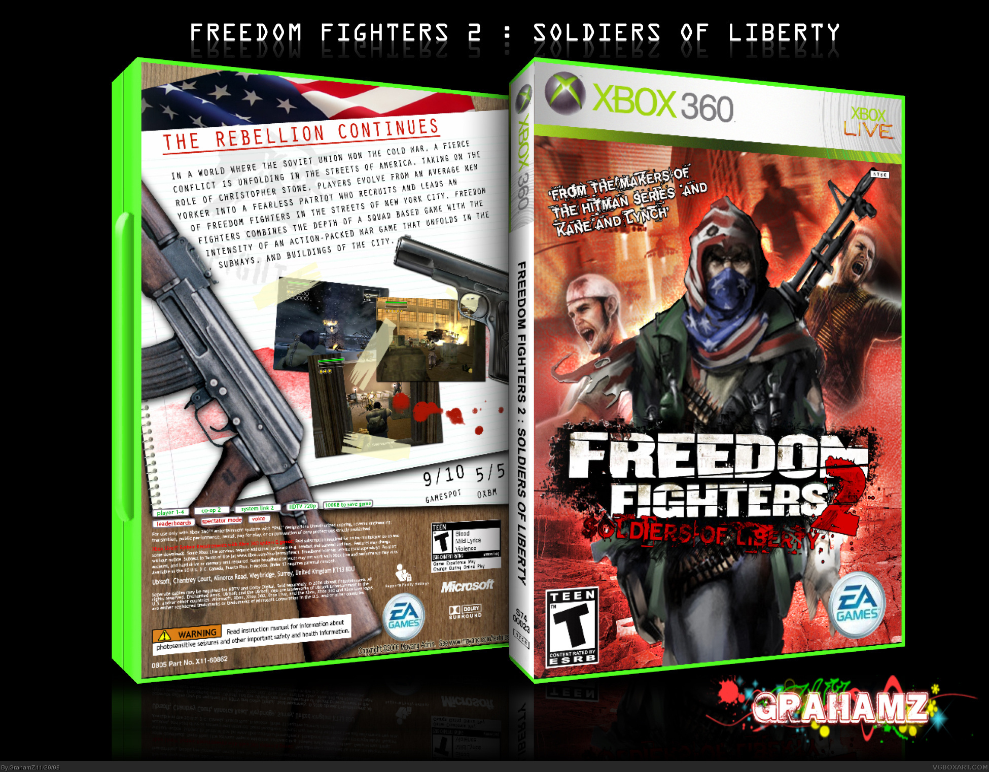 Freedom Fighters 2: Soldiers of Liberty box cover