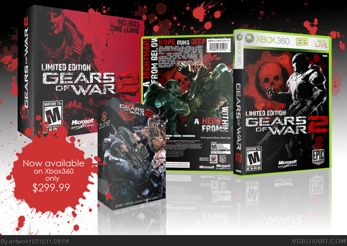 Gears of War 2: Limited Edition box art cover