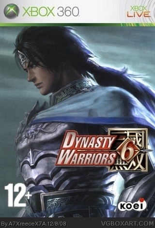 Dynasty Warriors 6 box cover