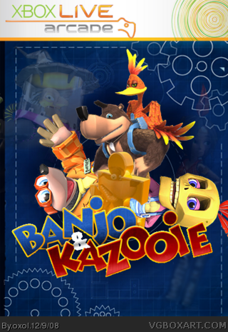 Banjo & Kazooie box cover