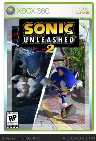 Sonic Unleashed 2 box cover