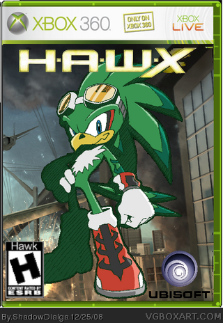 Jet the H.A.W.X box cover