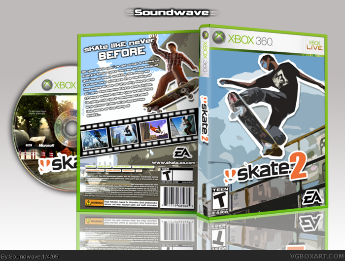 Skate 2.0 box art cover