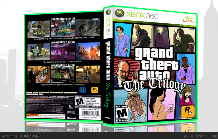 Grand Theft Auto Trilogy - Xbox