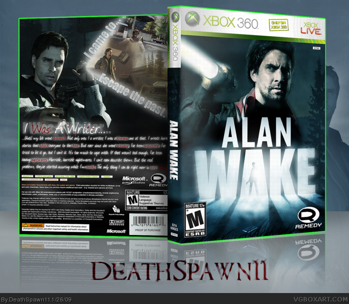 alan wake 2 xbox 360