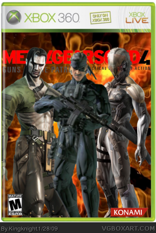 metal gear solid 4 guns of the patriots xbox 360