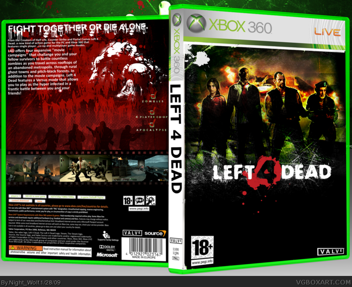 left for dead xbox 1