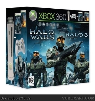 Best of Halo Bundle Xbox 360 Box Art Cover by dandoo