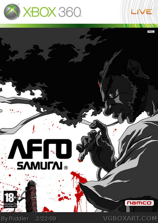 Afro Samurai Xbox 360 Box Art Cover by Riddlerâ„¢