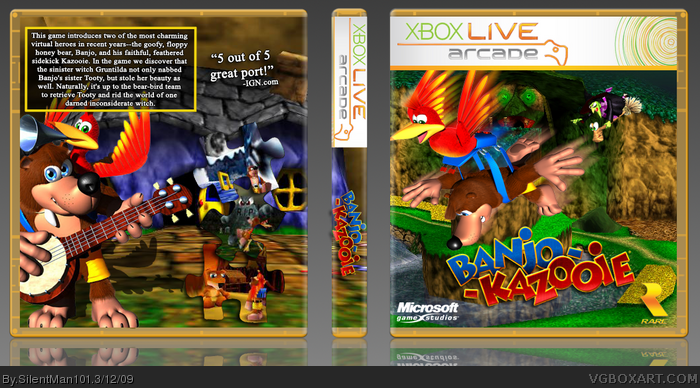 Banjo-Kazooie Box Shot for Xbox 360 - GameFAQs