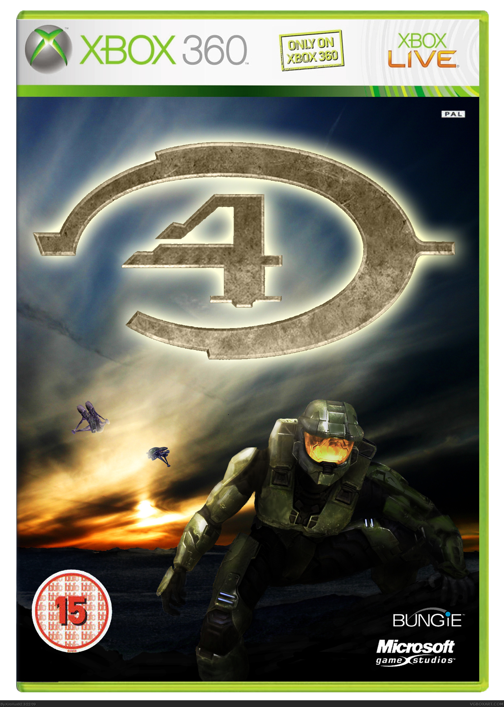 Viewing Full Size Halo 4 Box Cover