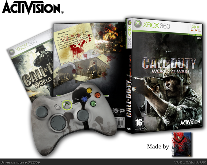  Call of Duty: World at War (Classic) (Xbox 360) : Video Games