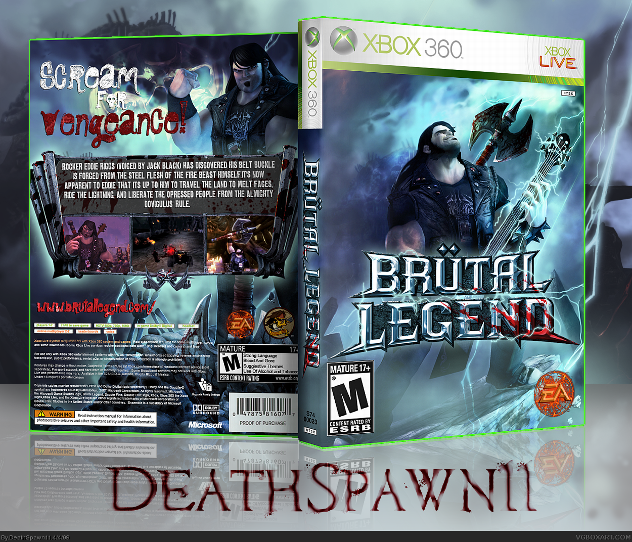 Brutal Legend box cover