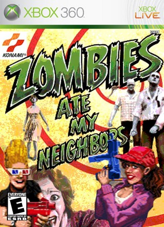 Zombies Ate My Neighbors box cover
