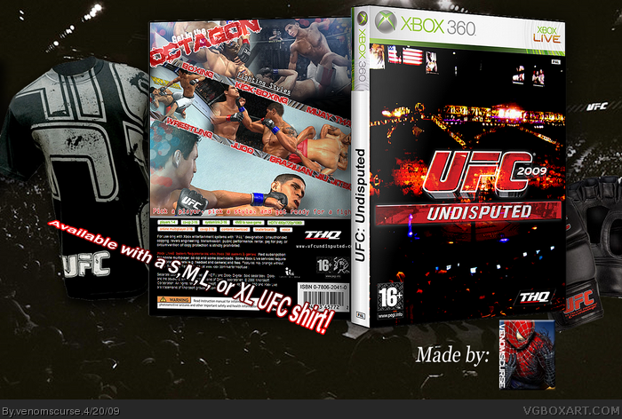 UFC Undisputed box art cover