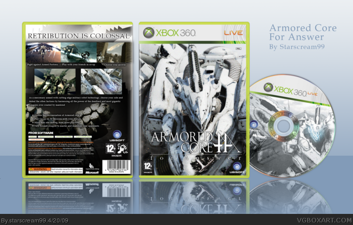 Armored Core: for Answer box art cover