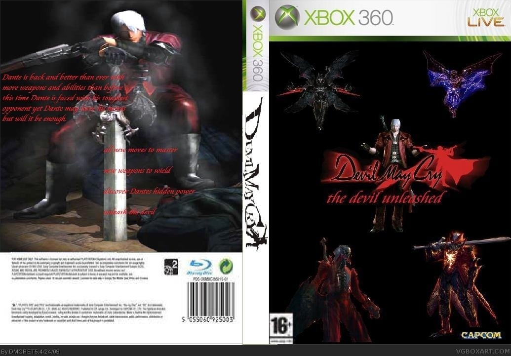 Devil May Cry the devil unleashed box cover