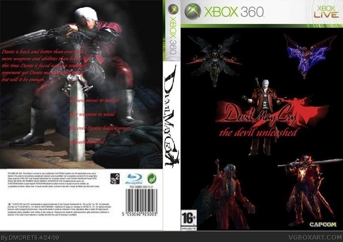 Devil May Cry the devil unleashed box art cover