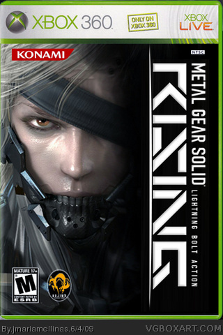 Metal Gear Solid Rising box cover